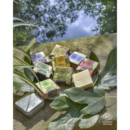 COSMOS NAT Certificated Peach Marseille Soap 100g