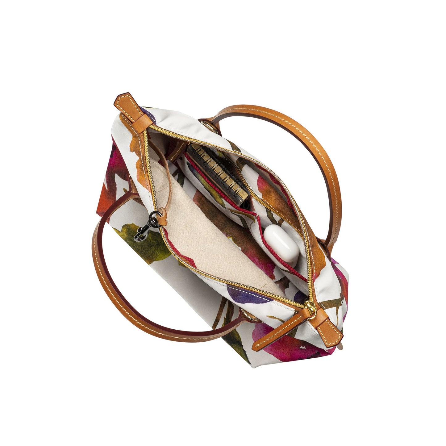 Robertina Flower Mini Handbag / White