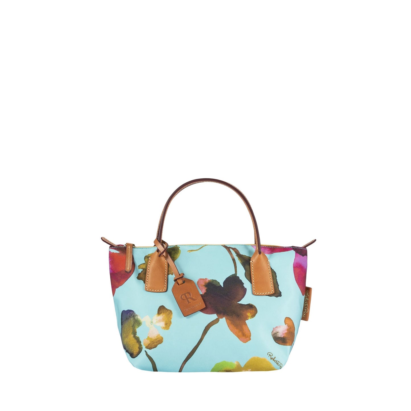 Robertina Flower Mini Handbag / Sea Breeze