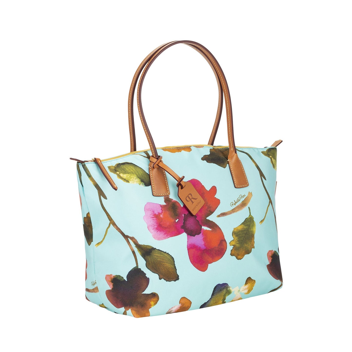 Robertina Flower Large Tote Bag / Sea Breeze