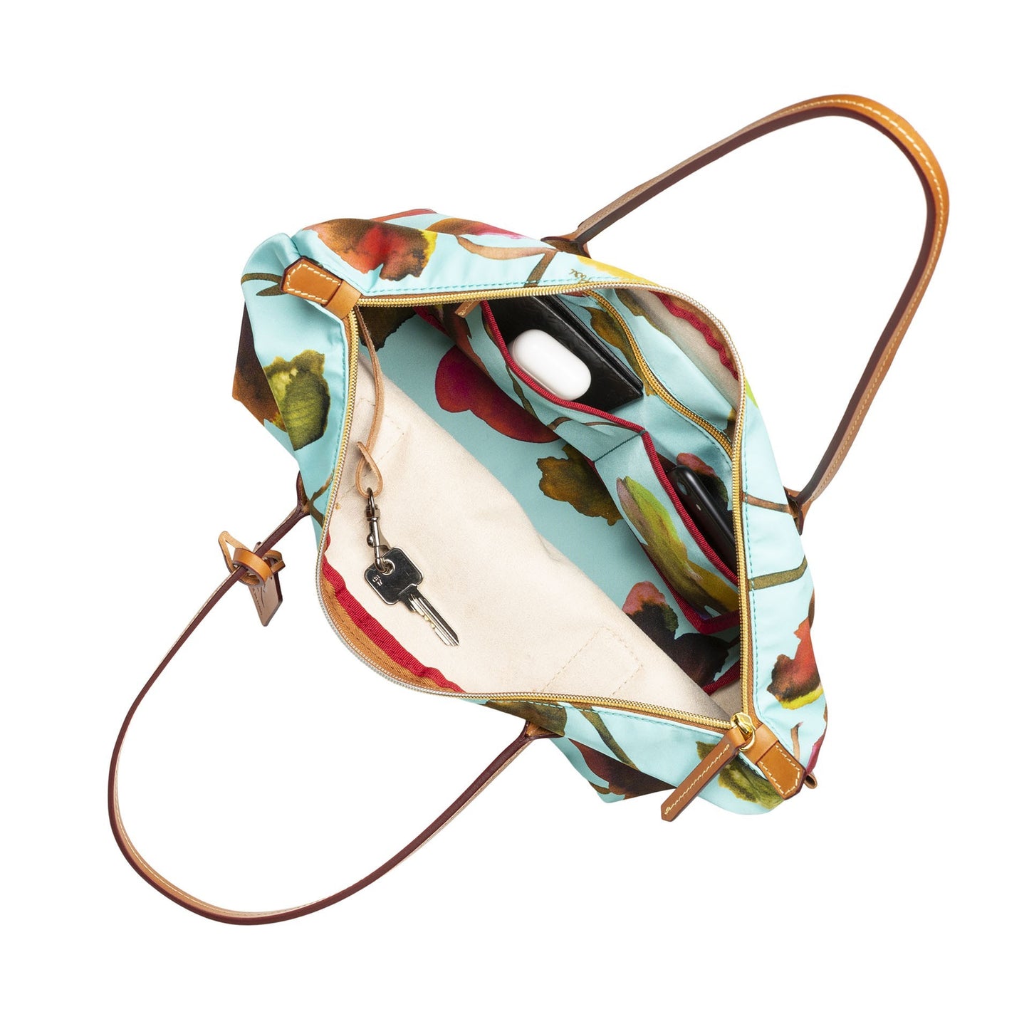 Robertina Flower Large Tote Bag / Sea Breeze