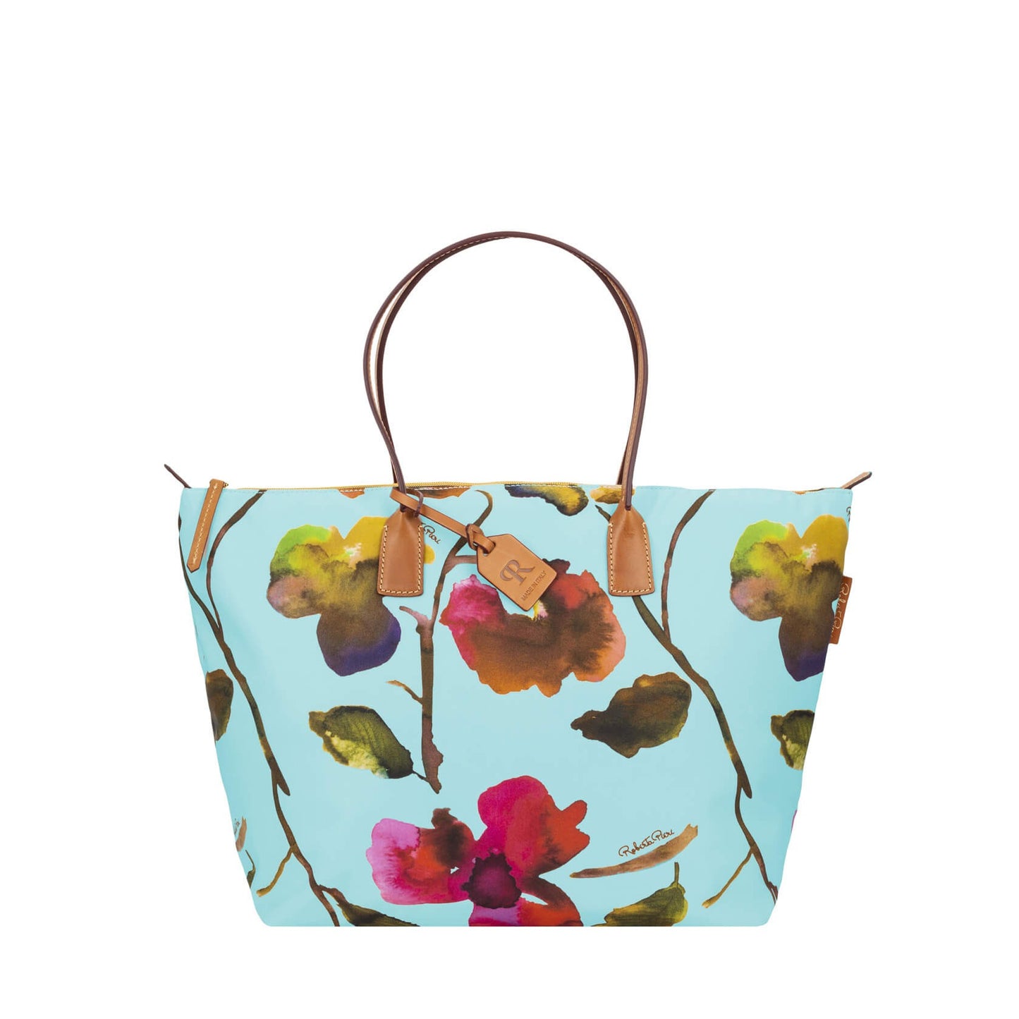 Robertina Flower Extra Large Tote Bag / Sea Breeze