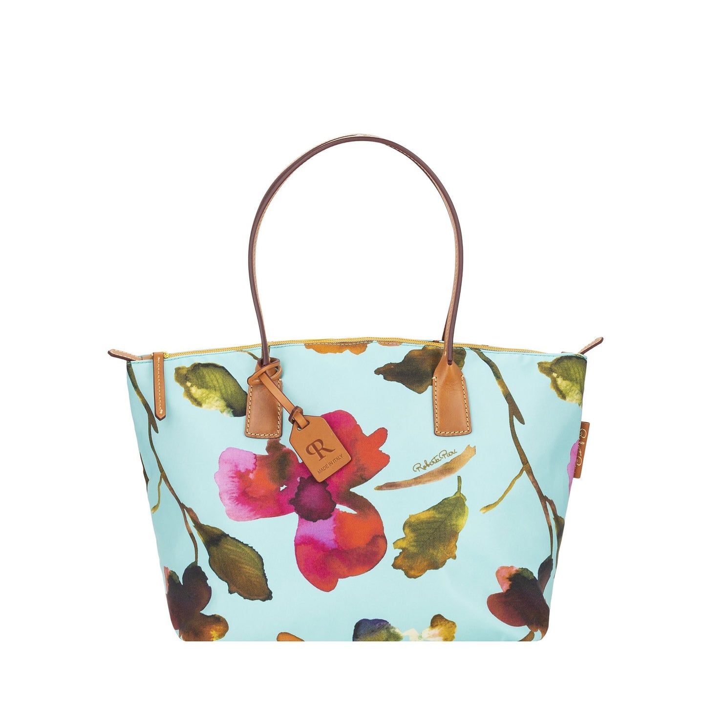 Robertina Flower Large Tote Bag / Sea Breeze