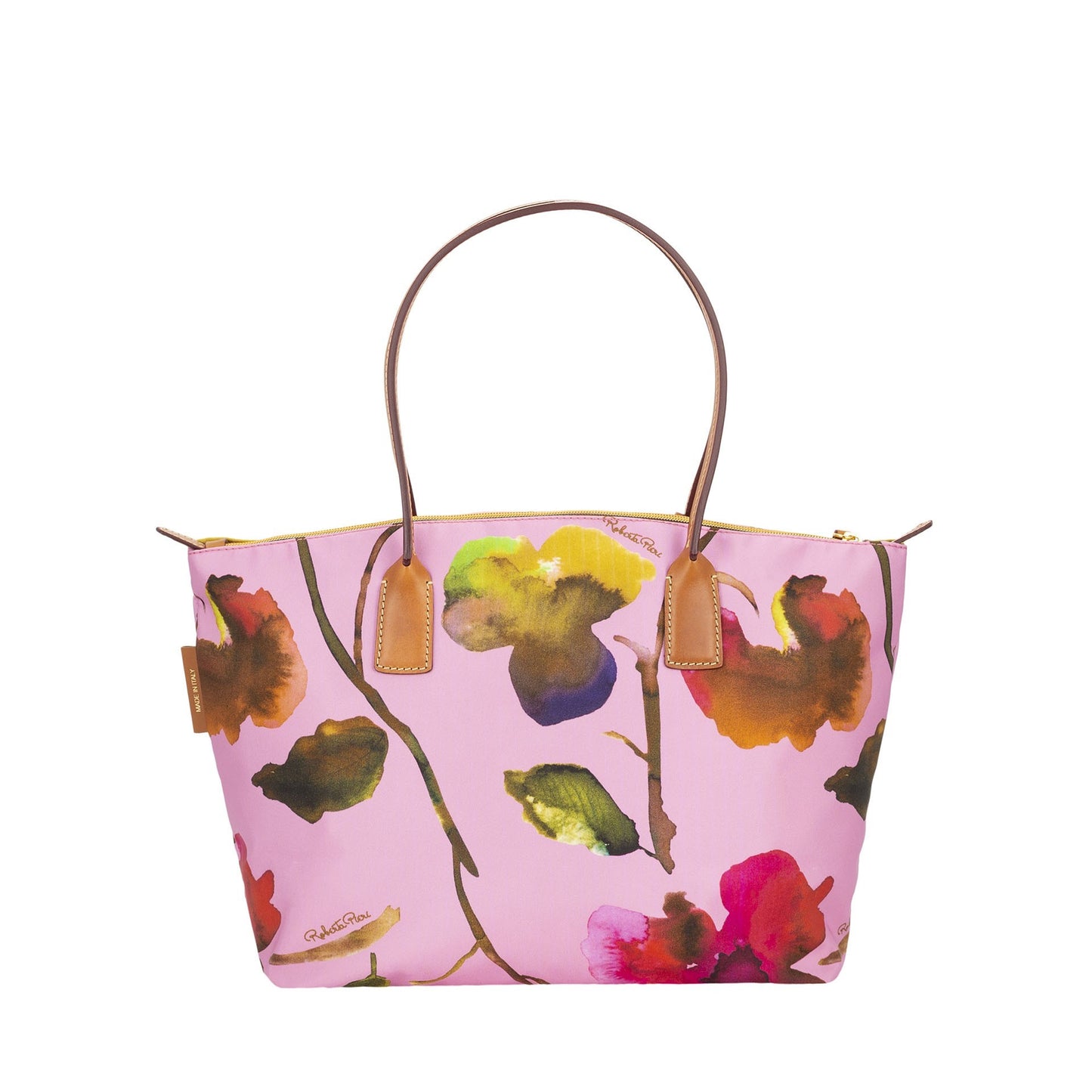 Robertina Flower Large Tote Bag/ Candy Rose