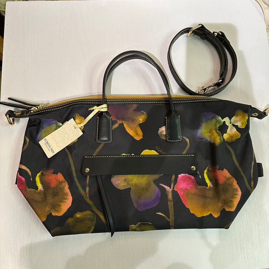 Bauletto Flower Small Bag / Black