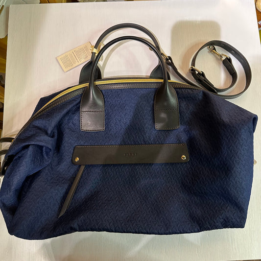 Bauletto Relief Large Bag / Blue