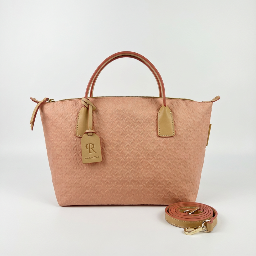 Robertina Relief Small Duffle Bag / Sakura