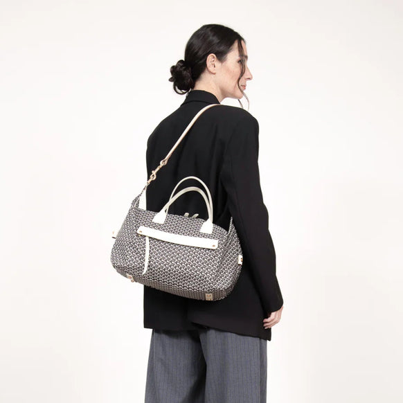 Bauletto Tatami Large Handbag / Supergray