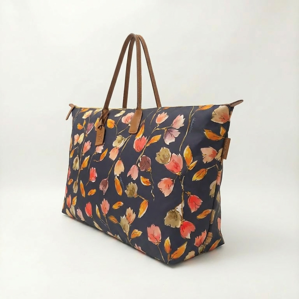 Robertina Flower Nature Viaggio Bag / Dark Blue