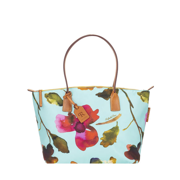 Robertina Flower Mini Handbag / Sea Breeze