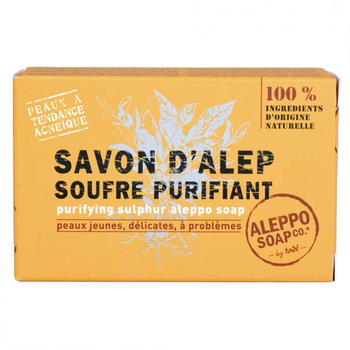 Tade Purifying Sulphur Aleppo Soap 150g