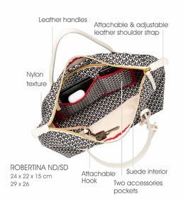 Robertina Tatami Mini Handbag / Supergray