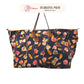 Robertina Flower Nature Viaggio Bag / Dark Blue