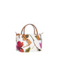 Robertina Flower Mini Handbag / White