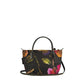 Robertina Flower Mini Handbag / Black